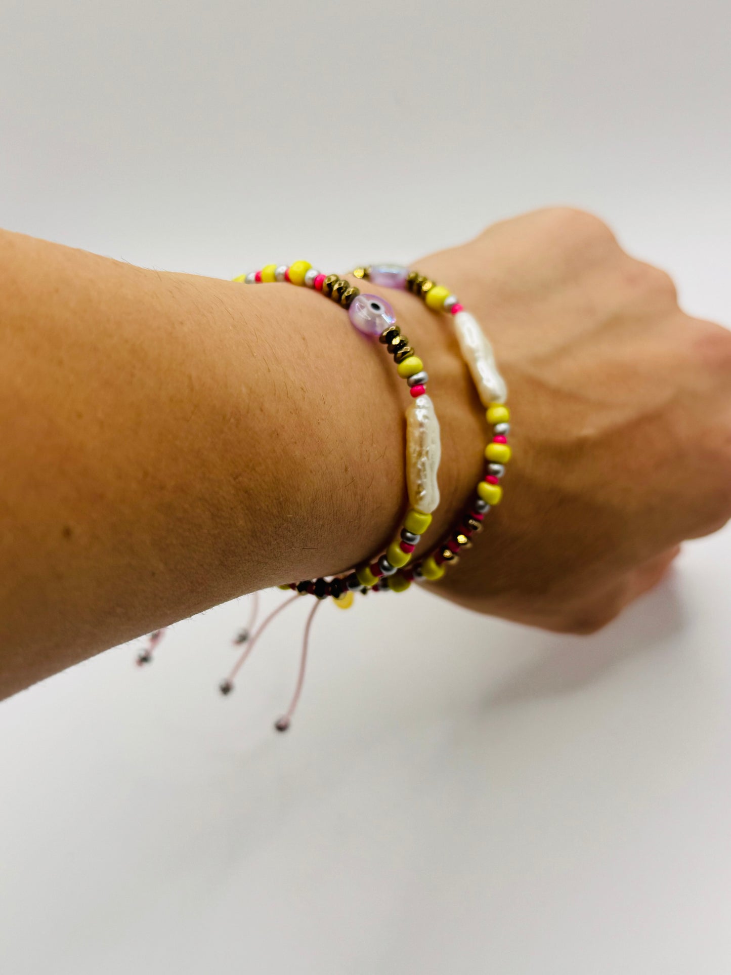 Pink bracelet
