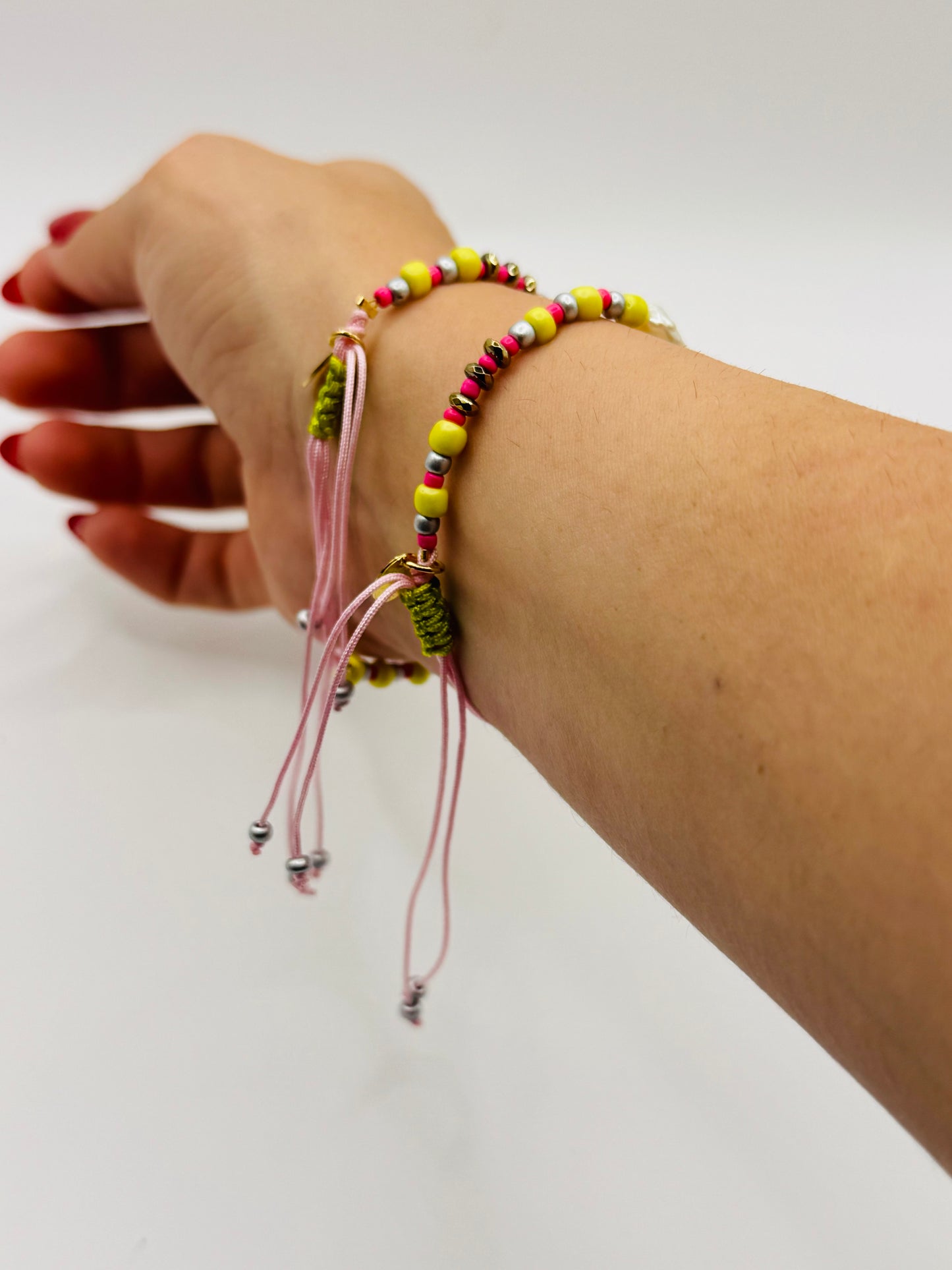 Pink bracelet