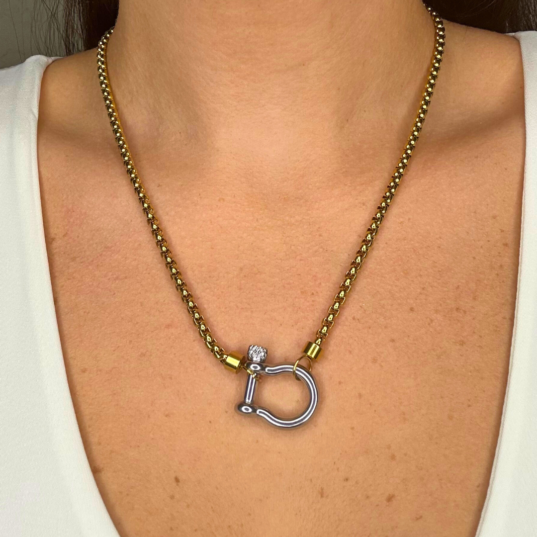 Lock necklace