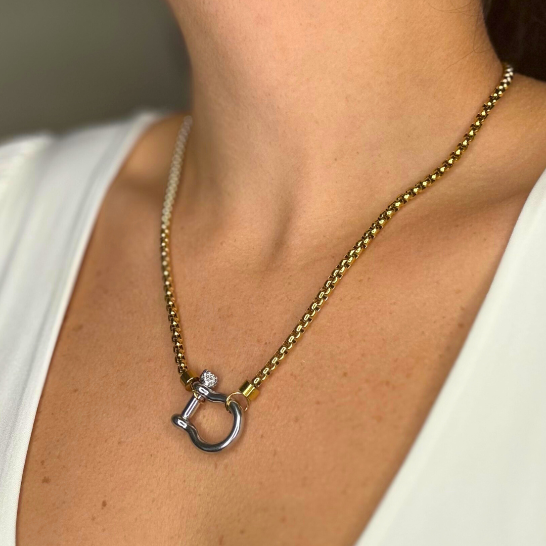 Lock necklace