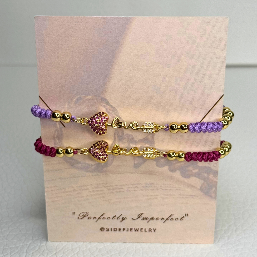 Lilac Love bracelet