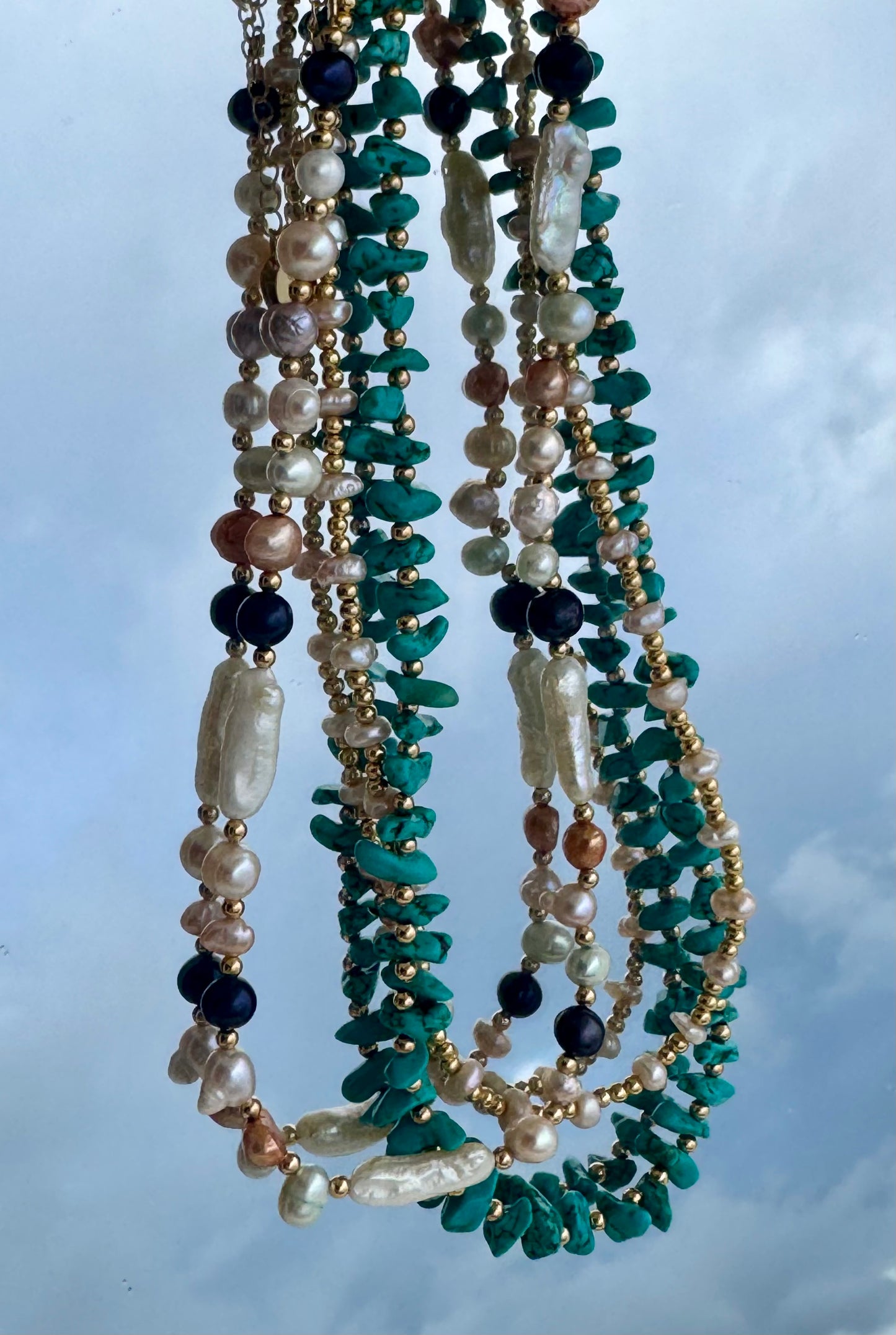 Freshwater Pearl Bead Necklace