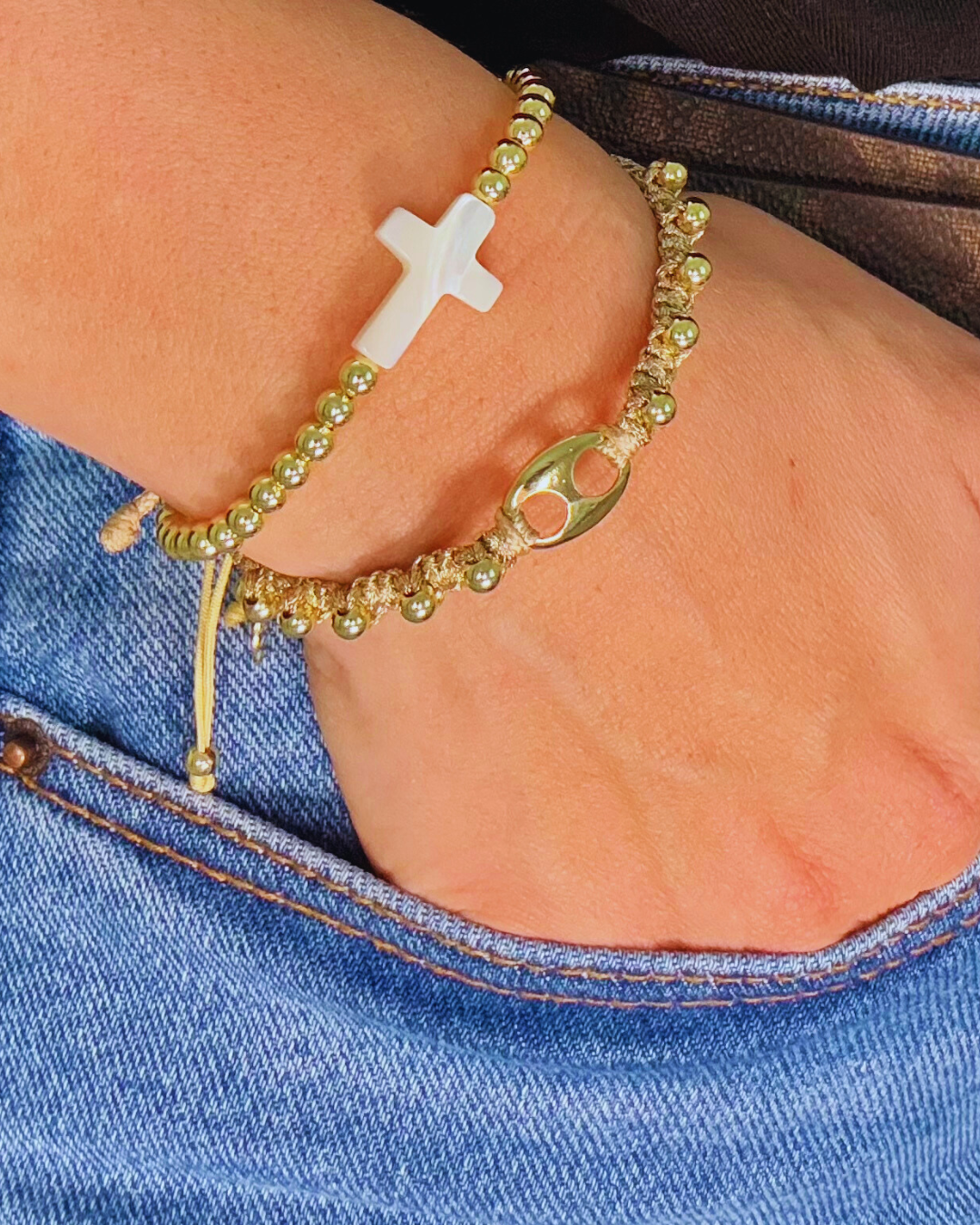 Cross bracelet