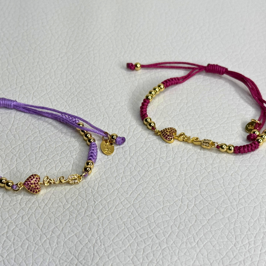 Lilac Love bracelet