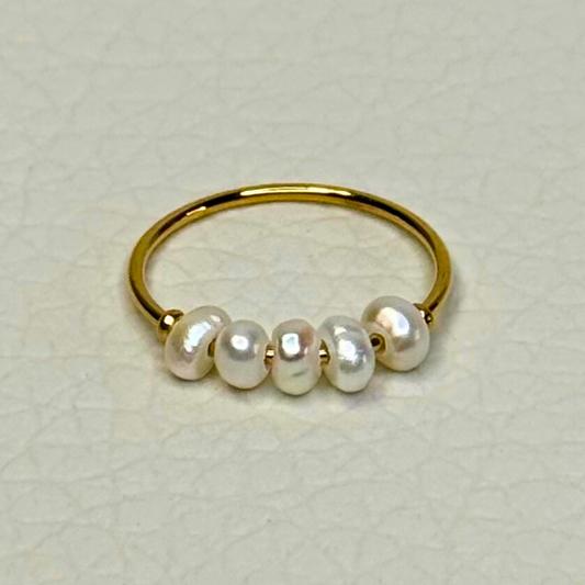 Pearl Ring, Size 6