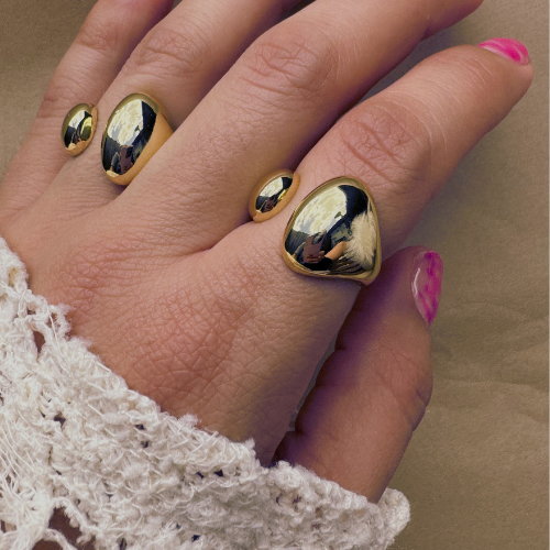 Double Dome Ring