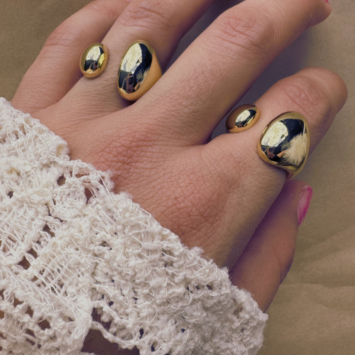 Double Dome Ring