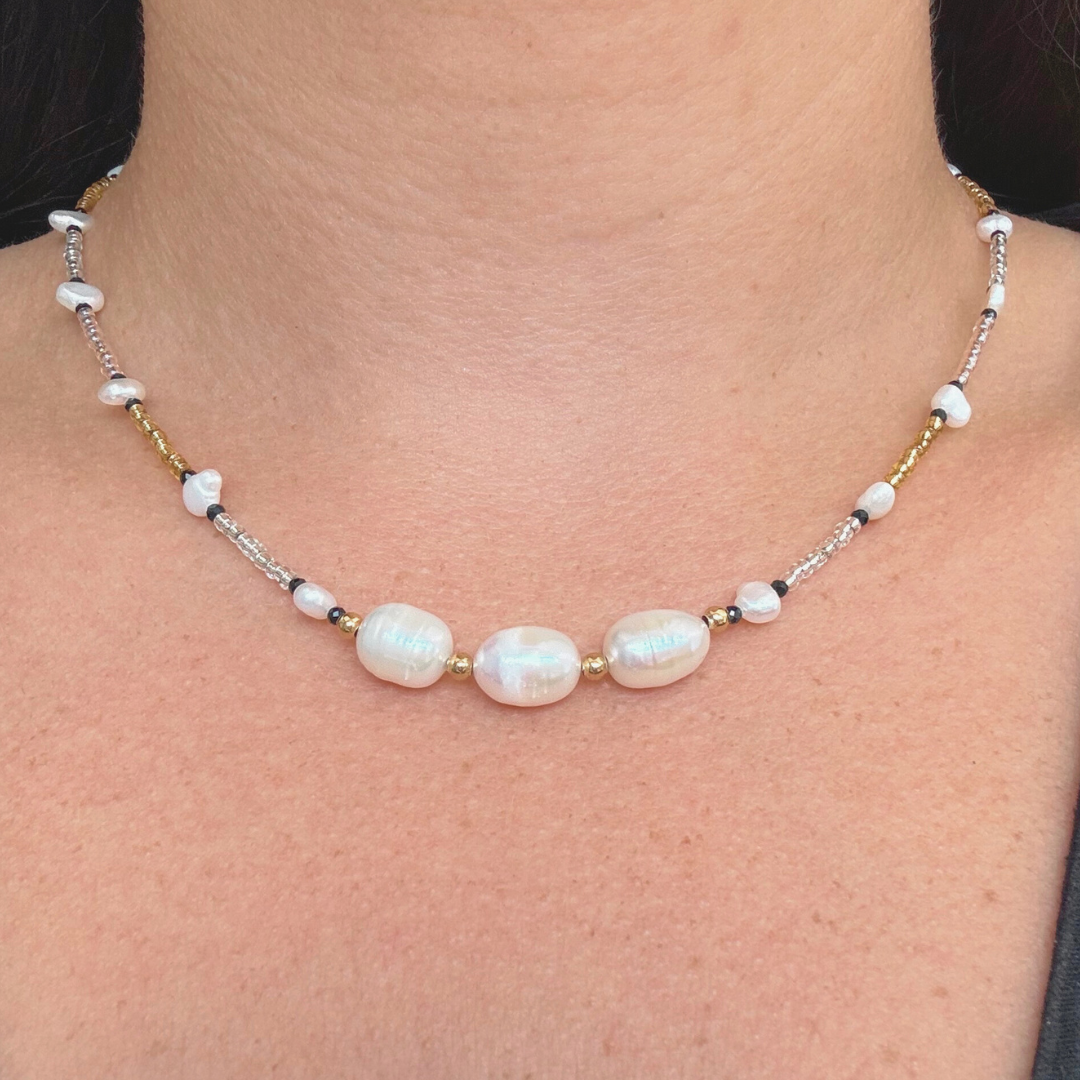 Pearly necklace