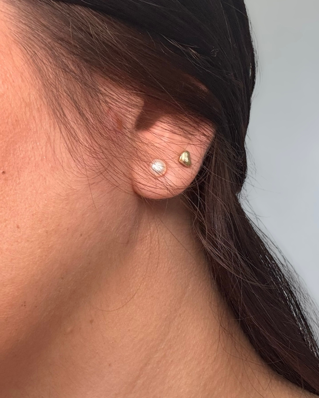 Mini heart stud